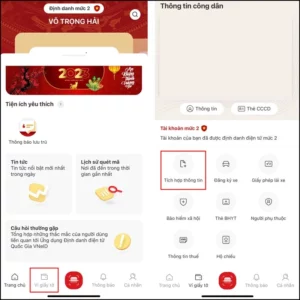 Tích hợp gộp giấy phép lái xe VNeID