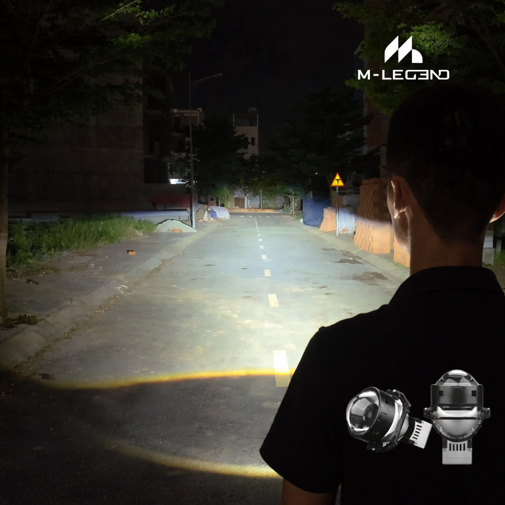 Ánh sáng chiếu xa bi Laser MLS