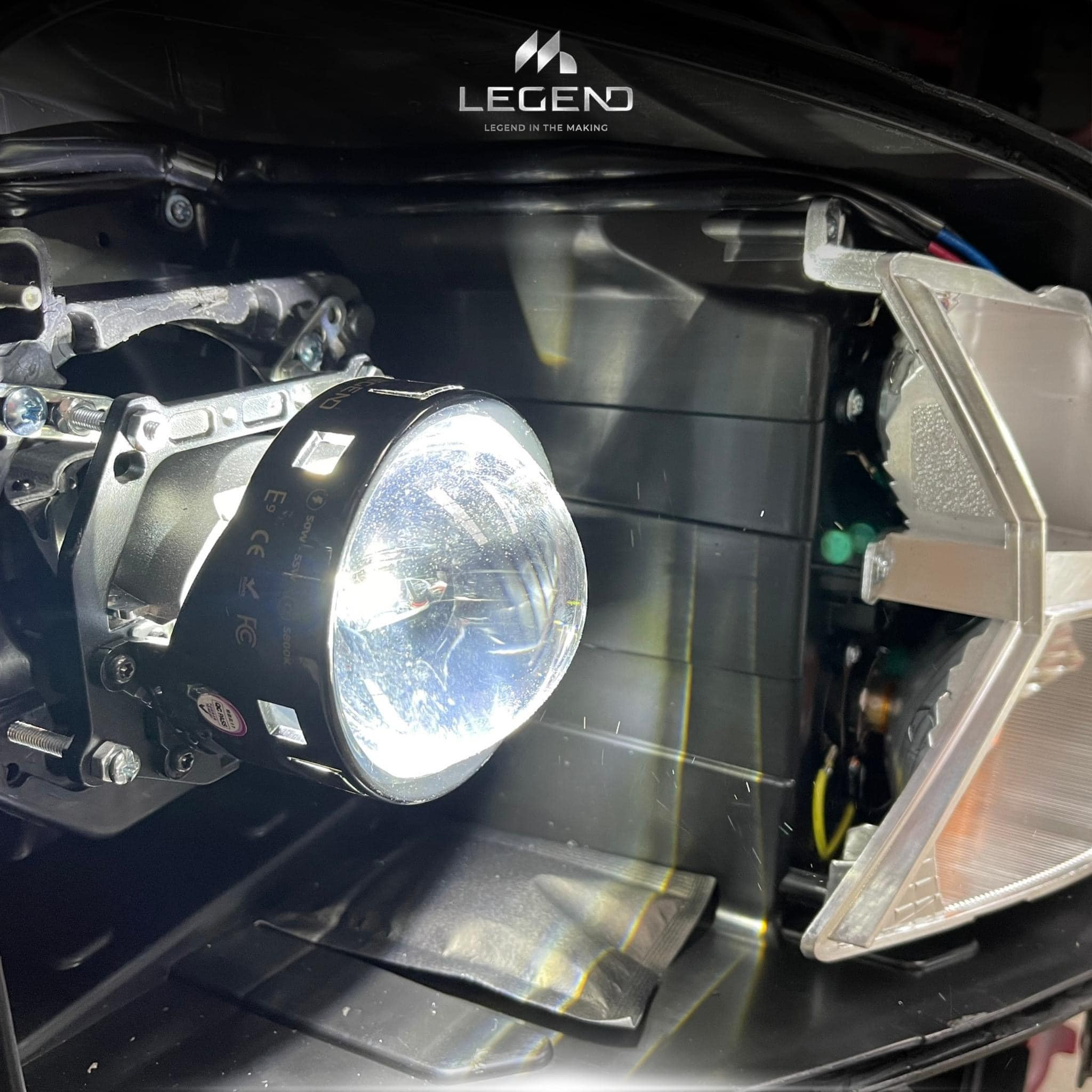 Căn chỉnh đèn sau khi độ đèn xe cũng là một yếu tố rất quan trọng