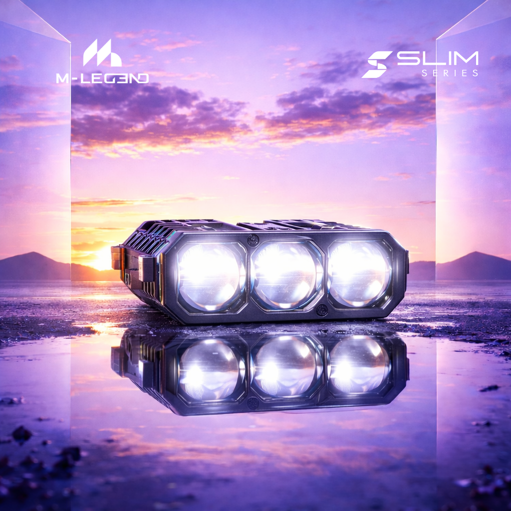 SLIM 3 có thiết. kế mỏng gọn phù hợp với nhiều dòng xe khác nhau